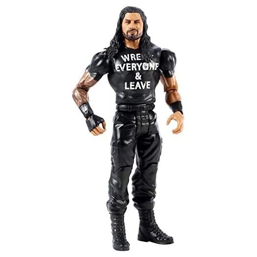 WWE MATTEL Roman Reigns Action Figure Series 121 Action Figure Posable 6 in Collectible for Ages 6 Years Old and Up, Multi