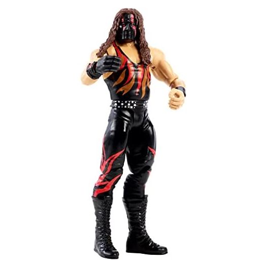WWE MATTEL Kane Action Figure Series 121 Action Figure Posable 6 in Collectible for Ages 6 Years Old and Up,Multi