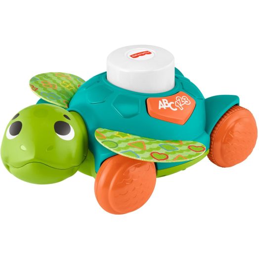 Fisher-Price Linkimals Sit-To-Crawl Sea Turtle Musical Baby Toy