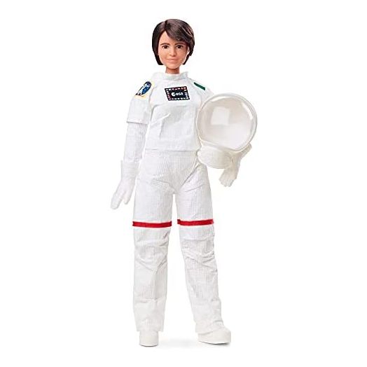Barbie Signature Role Models ESA Astronaut Samantha Cristoforetti Doll (11.5-in Brunette) Wearing Realistic Spacesuit, Gift for 6 Year Olds and Up