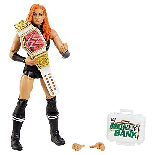 WWE Becky Lynch Elite Collection Action Figure, 6-in/15.24-cm Posable Collectible Gift for WWE Fans Ages 8 Years Old & Up