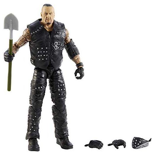 WWE Undertaker Elite Collection Action Figure, 6-in/15.24-cm Posable Collectible Gift for WWE Fans Ages 8 Years Old & Up
