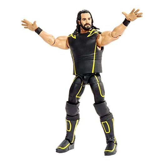 ?WWE Top Picks Elite 6-inch Action Figure with Deluxe Articulation for Pose and Play, Life-Like Detail, Authentic Ring Gear & Accessory