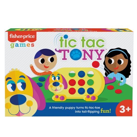 Fisher-Price Tic Tac Tony Kids Game for 3 Year Olds & Up