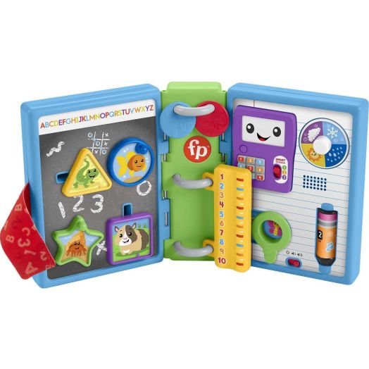 Fisher-Price Laugh & Learn 123 Schoolbook Electronic Infant Activity Toy