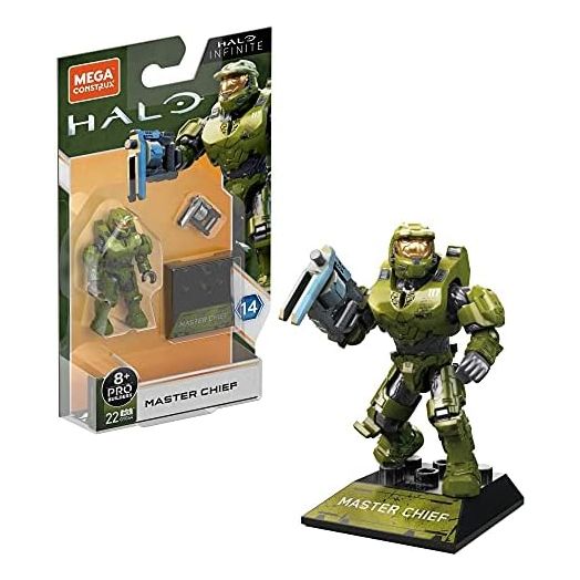 Mega Construx Halo Infinite Heroes Series 14 Master Chief Mini Figure