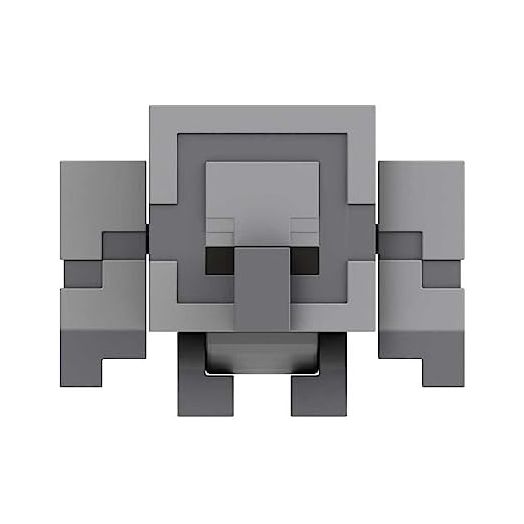 Mattel Minecraft Legends Action Figure, Cobblestone Golem with Attack Action & Accessory, Collectible Toy, 3.25-inch