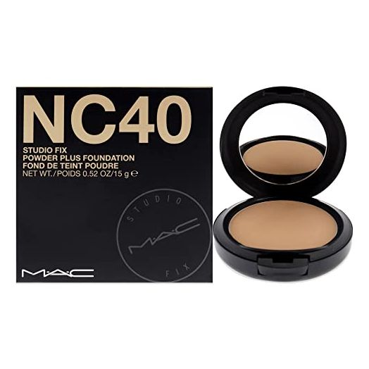 M.A.C. Studio Fix Powder Plus Foundation - NC40, 0.52 Ounce