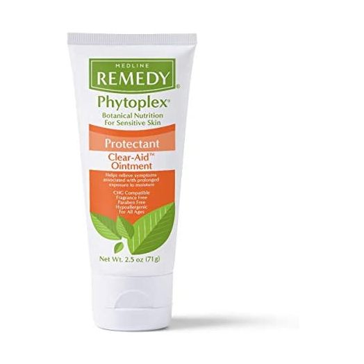 Medline Phytoplex Clear-Aid Skin Protectant Ointment, For Cracked Skin, Minor Cuts, Burns, 2.5 Ounce.