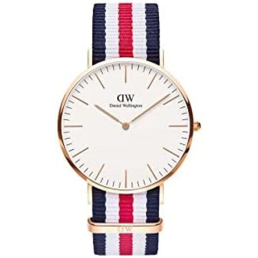 Daniel Wellington Classic Canterbury Watch, Multicolor NATO Band