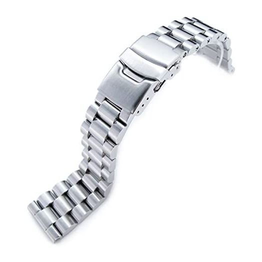 MiLTAT 22mm Straight End Universal Metal Watch Band, Endmill Screw-Links