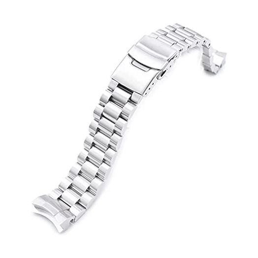 MiLTAT 20mm Watch Band for Seiko Sumo SBDC001 SBDC003 SBDC031 SBDC033, Endmill Screw-Link