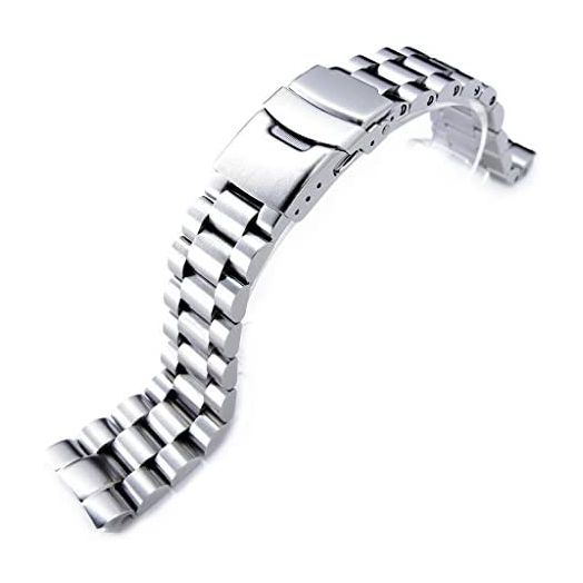 MiLTAT 22mm Watch Band for Seiko Turtle SRP773 SRP775 SRP777 SRPA21, Endmill Screw-Link
