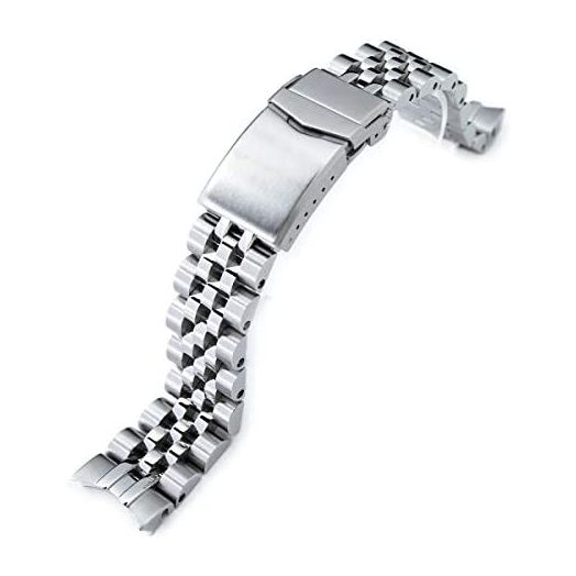 MiLTAT 20mm Watch Band for Seiko Alpinist SARB017, Angus-J Screw-Link