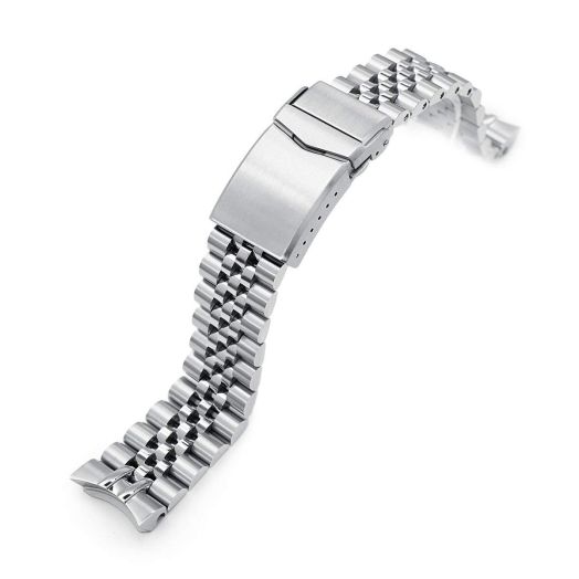 MiLTAT 20mm Watch Band compatible with Seiko SKX013, Super-J Screw-Links