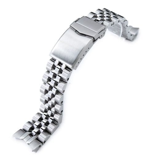 MiLTAT 20mm Watch Band for Seiko Alpinist SARB017 SARB013 SBDC091, Angus-J Screw-Link