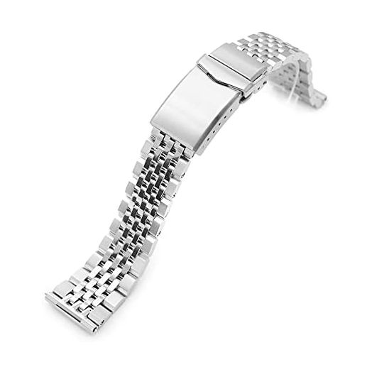 20mm Asteroid QR Metal Watch Band Straight End Quick Release, 316L Stainless Steel