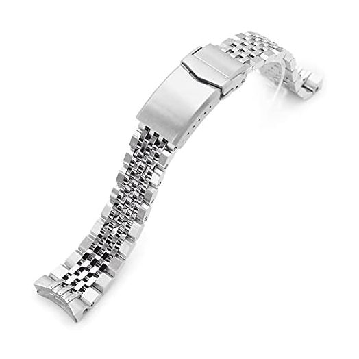 20mm Asteroid Metal Watch Band Compatible with Seiko Alpinist SARB017