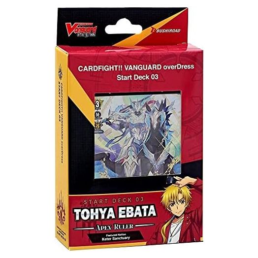 Cardfight!! Vanguard Overdress VGE-D-SD03 Tohya Ebata Starter Deck English - 50 Cards