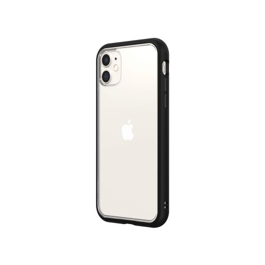 RhinoShield Modular Case Compatible with [iPhone 11] | Mod NX - Customizable Shock Absorbent Heavy Duty Protective Cover 3.5M / 11ft Drop Protection - Black