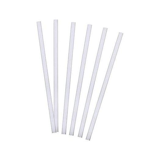 Tervis Tumbler Reusable Straight Straws BPA Free-Dishwasher Safe-6 Pack, 10", Clear