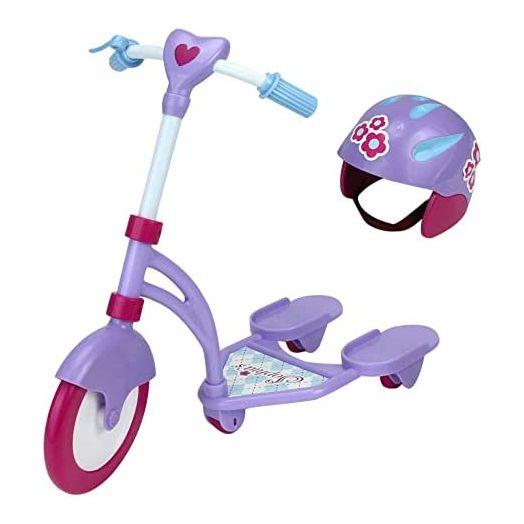 Sophia's Doll Scooter & Helmet Set Made, 18" Dolls Accessories Fit for American Girl Dolls, 2 PC. Doll Helmet & Scooter Set, 18" Doll Furniture | Doll Sold Separately