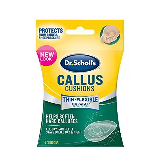 Dr. Scholl's CALLUS CUSHION with Duragel Technology, 5ct // Relieves Callus Pressure and Provides Cushioning Protection against Shoe Pressure and Friction for All-Day Pain Relief