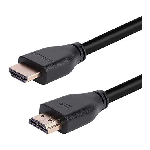 Monoprice 8K Ultra High Speed HDMI 2.1 Cable, 10 Feet, Black, 48Gbps