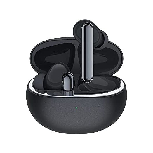 TCL S600 Wireless Earbuds with 6 Built-in Mics Dual Bluetooth Headphones Active Noise Cancellation Auriculares Inalámbricos IPX5 Waterproof Premium Deep Bass Headset 32H for Sports Work Gaming, Black