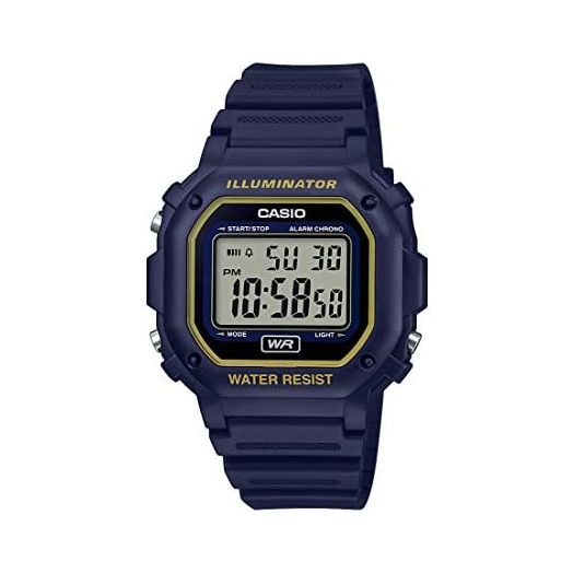Casio Unisex F-108WH-1ACF Big Square Digital Display Quartz Black Watch