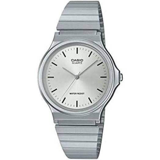 Casio Men's MQ-24D-7ECF Casual Classic Analog Display Quartz Silver Watch