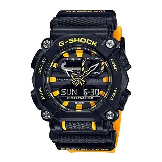 G-Shock GA900A-1A9 Black/Yellow One Size