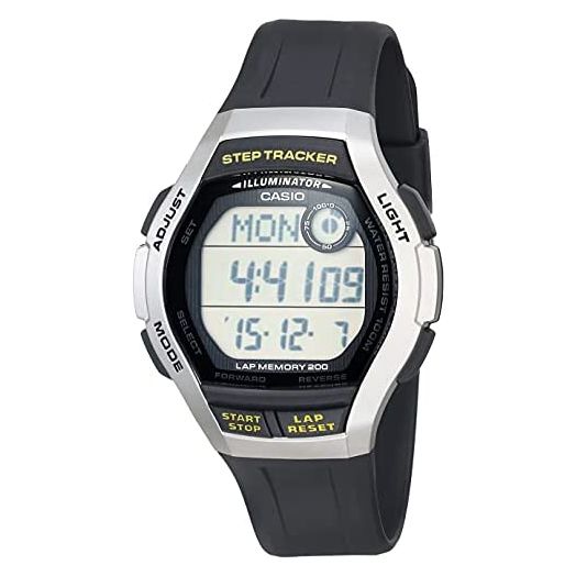 Casio Men's Quartz Fitness Watch with Resin Strap, Black, 23.77 (Model: WS-2000H-1A2VCF)