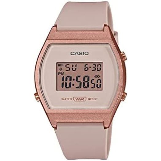 Casio Women's Quartz Sport Watch with Resin Strap, Pink, 21 (Model: LW-204-4ACF)