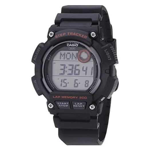 Casio WS-2100H-1AVCF Men's Step Tracker Digital Watch
