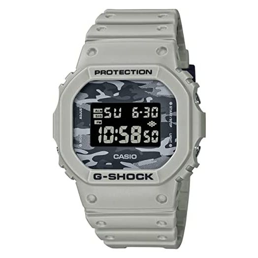 G-Shock DW5600CA-8 Dial Camouflage Utility Watch, Camo