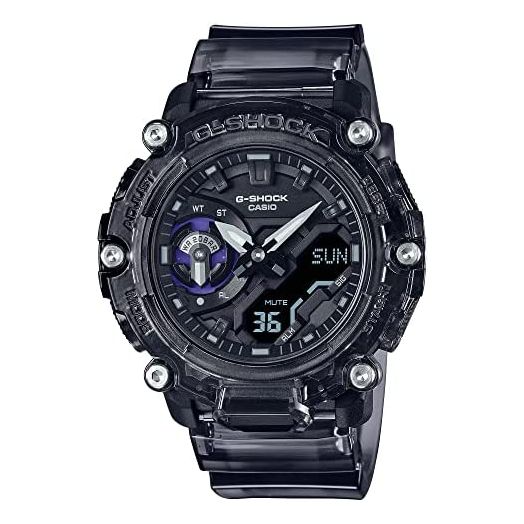 G-Shock GA2200SKL-8A Sound Waves Skeleton Series Watch, Black