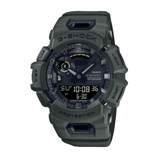 G-Shock Casio Tactical Move Analog-Digital Step-Tracker Watch, Green, One Size, GBA900UU-3A