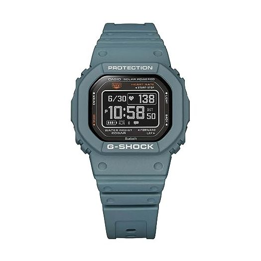 Casio Men's G-Shock Move DW-H5600 Series, Multisport (Run, Walking, Gym Workout), Heart Rate Watch, Quartz Solar Assisted Watch