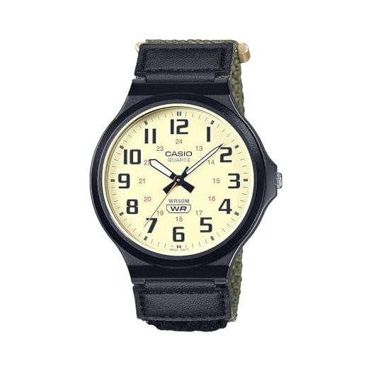 Casio Quartz Classic Velcro Strap Watch MW-240B-5BVCF