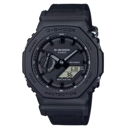 G-Shock Casio GA2100BCE-1A Street-Smart Utilitarian Edition Cordura Nylon Band
