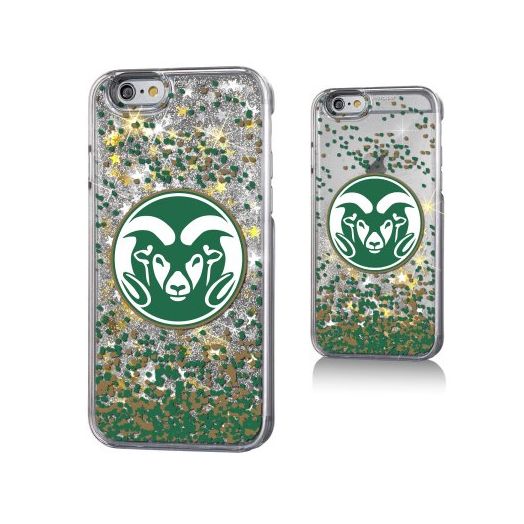 Colorado State University Gold Glitter Case for the iPhone 6 / 6S / 7 / 8 NCAA