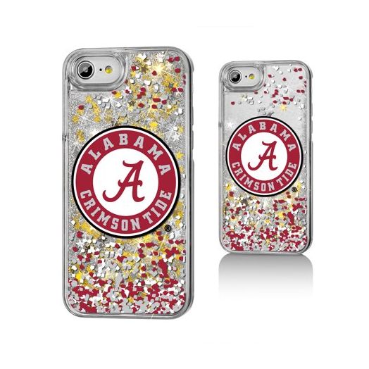 UA Alabama Crimson Tide Confetti Glitter Case for iPhone 8 / 7 / 6