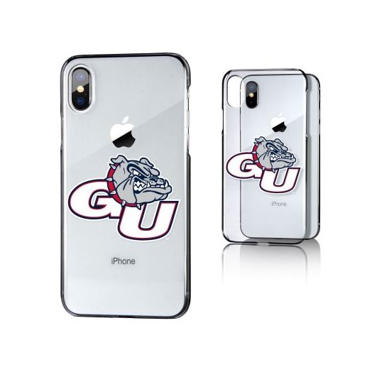 GU Gonzaga Bulldogs Insignia Clear Case for iPhone X