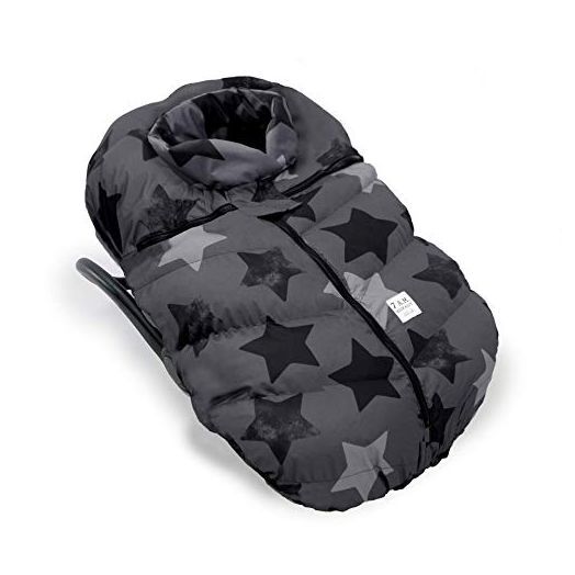 7AM Enfant Car Seat Covers - Cocoon Baby Cover for Boys & Girls, Rain & Snow Repellent, Breathable Windproof, Center Zipper, Universal Fit for Infant Car Seat (0-12M)