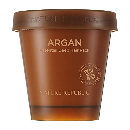 Nature Republic Argan Essential Deep Care Hair Pack, 200 ml / 6.76 Fl Oz