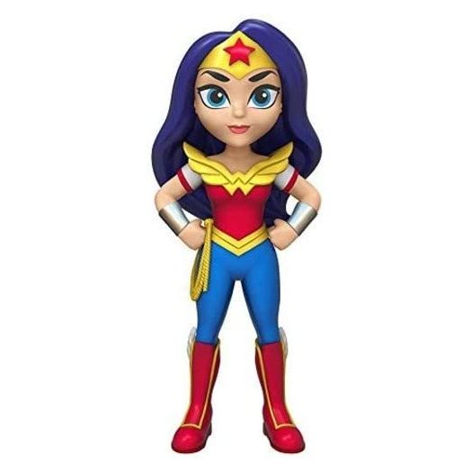 Funko Girls Rock Candy: DC Super Hero-Wonder Woman Action Figure,Red