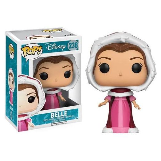 Funko POP Disney: Beauty & The Beast-Winter Belle Action Figure,Multi,3.75-inches
