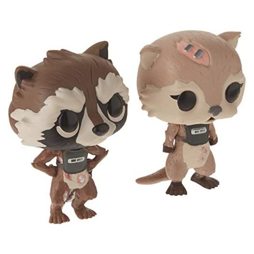 Funko Pop! Marvel Games: Guardians of The Galaxy Telltale Series Rocket & Lylla 2Pk Collectible Figure