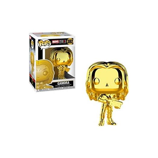 Funko Pop Marvel: Marvel Studios 10 - Gamora (Gold Chrome) Collectible Figure, Multicolor